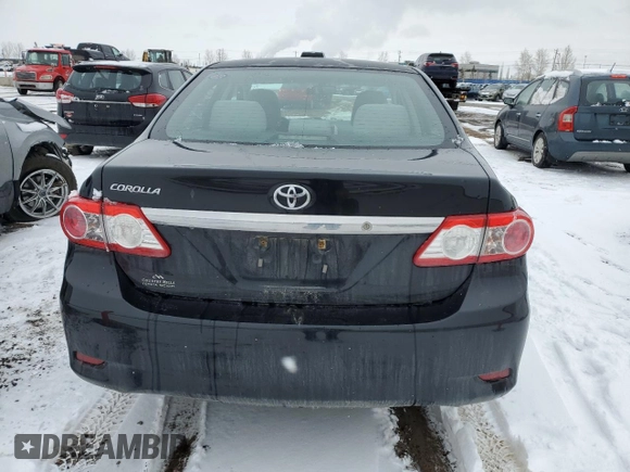 2013 Toyota Corolla L with VIN 2T1BU4EE5DC945496, listed as a Copart auction lot 51513365 with 153,722 mi miles and Salvage Title. Bid and sale history available at carsss.com. Image 6.