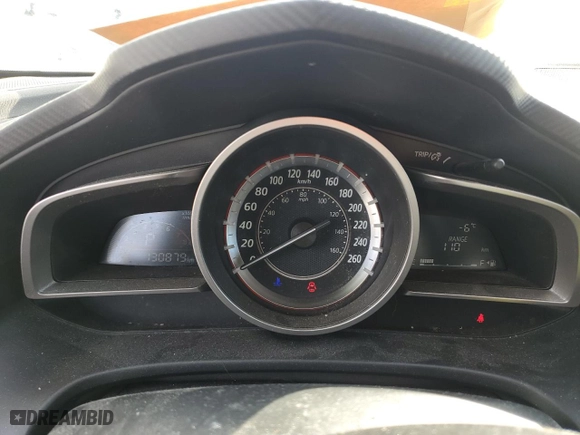 2016 Mazda Mazda3 i Sport with VIN 3MZBM1U70GM294661, listed as a Copart auction lot 46125405 with 130,879 mi miles and Salvage Title. Bid and sale history available at carsss.com. Image 9.