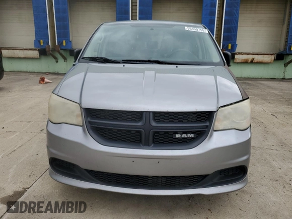 2013 Ram Cargo Van Tradesman with VIN 2C4JRGAG7DR697533, listed as a Copart auction lot 55309755 with 261,682 mi miles and Clean Title. Bid and sale history available at DreamBid. Image 5.