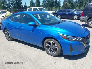 2024 Nissan Sentra SV with VIN 3N1AB8CVXRY236004, listed as a IAAI auction lot 42620557 with 42,342 mi miles and . Bid and sale history available at DreamBid. Image 1.