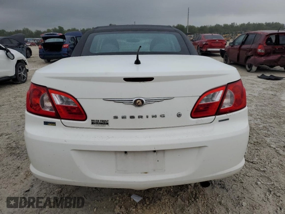 2008 Chrysler Sebring Touring with VIN 1C3LC55R28N633370, listed as a Copart auction lot 81719274 with 89,731 mi miles and Salvage Title. Bid and sale history available at carsss.com. Image 6.