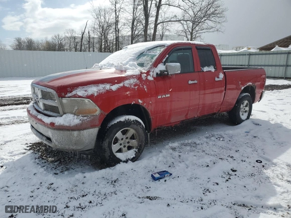 2010 Dodge Ram 1500 SLT with VIN 1D7RB1GP6AS103932, listed as a Copart auction lot 52333945 with 214,914 mi miles and Clean Title. Bid and sale history available at carsss.com. Image 1.