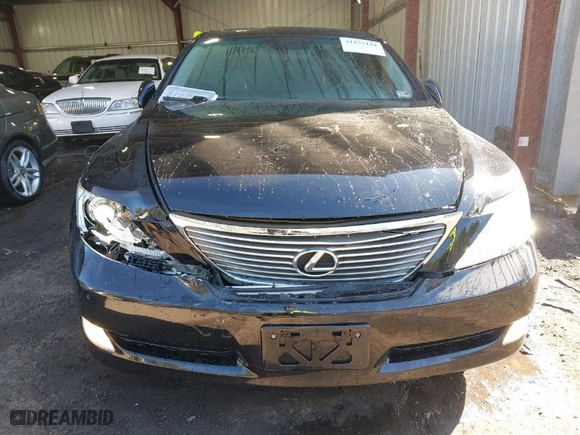 2009 Lexus LS 460 with VIN JTHCL46FX95002747, listed as a IAAI auction lot 41152181 with NaN miles. Bid and sale history available at carsss.com. Image 12.