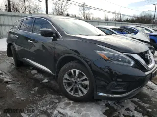 2018 Nissan Murano S with VIN 5N1AZ2MH6JN169154, listed as a Copart auction lot 45168725 with 65,244 mi miles and Non Repairable. Bid and sale history available at carsss.com. Image 4.