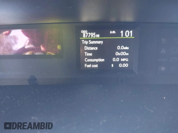 2016 Toyota Prius One with VIN JTDKDTB39G1125346, listed as a IAAI auction lot 42010865 with 87,795 mi miles and . Bid and sale history available at DreamBid. Image 15.