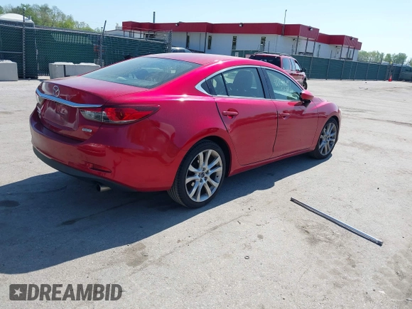2014 Mazda Mazda6 i Touring with VIN JM1GJ1V66E1147617, listed as a IAAI auction lot 42154697 with 218,802 mi miles. Bid and sale history available at carsss.com. Image 4.