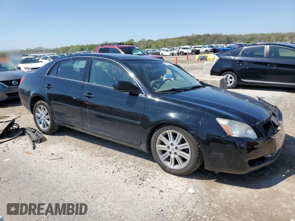 2007 Toyota Avalon XL with VIN 4T1BK36B97U185564, listed as a Copart auction lot 53837485 with 147,748 mi miles and Salvage Title. Bid and sale history available at DreamBid. Image 4.