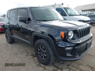2021 Jeep Renegade Upland z VIN ZACNJDABXMPM49550, wystawiony jako IAAI lot #42121343 z przebiegiem 54 674 mil mil oraz . Historia ofert i sprzedaży dostępna na DreamBid. Obrazek 1.