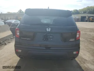 2021 Honda Passport Sport with VIN 5FNYF8H29MB004870, listed as a Copart auction lot 72014424 with 55,920 mi miles and Salvage Title. Bid and sale history available at carsss.com. Image 6.