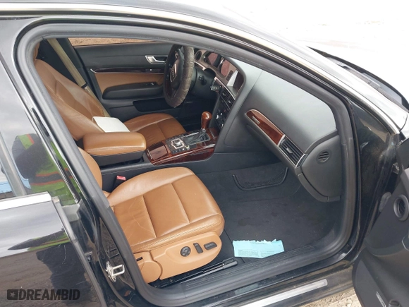2008 Audi A6 with VIN WAUDH74F98N127066, listed as a IAAI auction lot 40738254 with 1 mi miles. Bid and sale history available at carsss.com. Image 5.