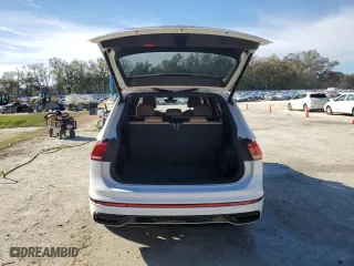 2022 Volkswagen Tiguan SE R-Line Black with VIN 3VVCB7AX1NM007587, listed as a Copart auction lot 46596905 with 52,879 mi miles and Salvage Title. Bid and sale history available at carsss.com. Image 6.