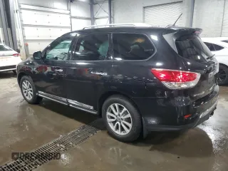 2016 Nissan Pathfinder Platinum with VIN 5N1AR2MM8GC613054, listed as a Copart auction lot 50404095 with 160,633 mi miles and Salvage Title. Bid and sale history available at carsss.com. Image 2.