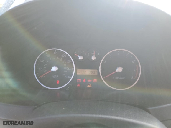 2004 Hyundai Tiburon GT with VIN KMHHN65F94U113699, listed as a Copart auction lot 53858355 with 221,999 mi miles and Salvage Title. Bid and sale history available at carsss.com. Image 9.