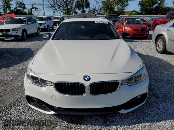 2015 BMW 4 Series 428i с VIN WBA3V5C51FP754038, выставлен на аукционе Copart как лот 59353475 с пробегом 88 120 миль миль и Списание • Salvage title. История ставок и продаж доступна на DreamBid. Изображение 5.