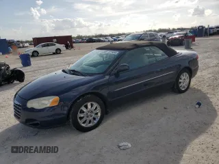 2005 Chrysler Sebring Limited with VIN 1C3EL65R95N669230, listed as a Copart auction lot 80216554 with Not Provided miles and Salvage Title. Bid and sale history available at DreamBid. Image 1.
