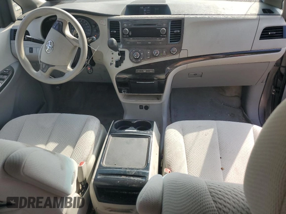 2012 Toyota Sienna LE AAS with VIN 5TDKK3DC6CS266522, listed as a Copart auction lot 62788745 with 233,596 mi miles and Salvage title. Bid and sale history available at DreamBid. Image 8.