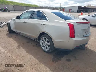 2014 Cadillac ATS Standard RWD with VIN 1G6AA5RX3E0129469, listed as a IAAI auction lot 41934275 with 95,653 mi miles. Bid and sale history available at carsss.com. Image 3.