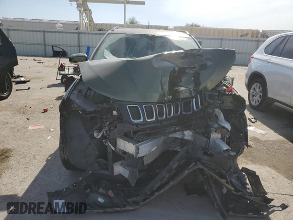 2020 Jeep Compass Limited with VIN 3C4NJDCB0LT155968, listed as a Copart auction lot 55809245 with Not provided miles and Salvage title. Bid and sale history available at DreamBid. Image 5.