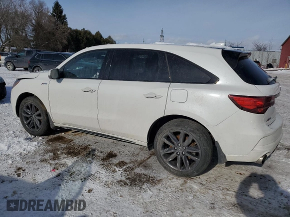 2020 Acura MDX Technology with VIN 5J8YD4H09LL800710, listed as a Copart auction lot 87171294 with 59,250 mi miles and Clean title. Bid and sale history available at DreamBid. Image 2.