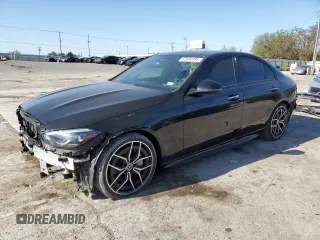 2022 Mercedes-Benz C 300 z VIN W1KAF4GB5NR055005, wystawiony jako Copart lot #52684385 z przebiegiem 37 112 mil mil oraz Szkoda całkowita • Salvage title. Historia ofert i sprzedaży dostępna na DreamBid. Obrazek 1.