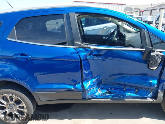 2019 Ford EcoSport Titanium z VIN MAJ6S3KL0KC260936, wystawiony jako IAAI lot #42264210 z przebiegiem 114 755 mil mil oraz . Historia ofert i sprzedaży dostępna na DreamBid. Obrazek 14.
