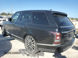 2016 Land Rover Range Rover Supercharged with VIN SALGS2EFXGA300708, listed as a Copart auction lot 48373745 with 120,133 mi miles and Clean Title. Bid and sale history available at carsss.com. Image 2.