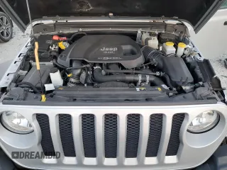 2022 Jeep Wrangler Unlimited Willys Sport with VIN 1C4HJXDM8NW224563, listed as a Copart auction lot 87717815 with 25,872 mi miles and Salvage Title. Bid and sale history available at DreamBid. Image 11.
