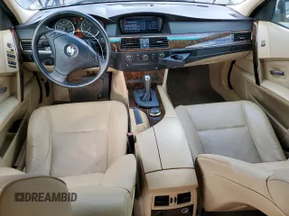 2007 BMW 5 Series 530xi with VIN WBANN73587CN03854, listed as a Copart auction lot 84946824 with 131,088 mi miles and Salvage title. Bid and sale history available at DreamBid. Image 8.