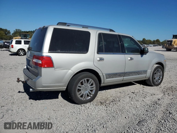 2007 Lincoln Navigator with VIN 5LMFU28547LJ06060, listed as a Copart auction lot 75055064 with 168,710 mi miles and Salvage title. Bid and sale history available at DreamBid. Image 3.