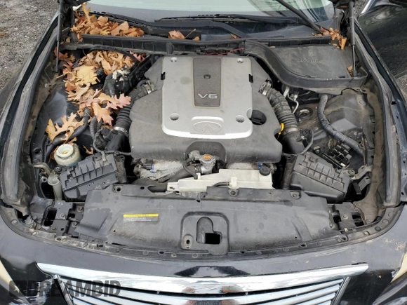 2012 Infiniti G25 x z VIN JN1DV6AR8CM861056, wystawiony jako Copart lot #51791045 z przebiegiem Nie podano mil oraz Szkoda całkowita • Salvage title. Historia ofert i sprzedaży dostępna na DreamBid. Obrazek 11.