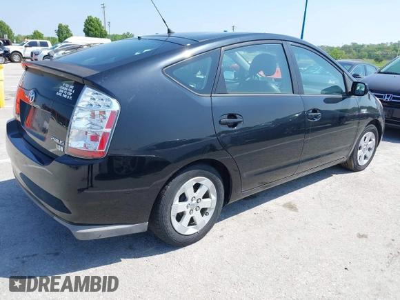2009 Toyota Prius with VIN JTDKB20U297876056, listed as a IAAI auction lot 42145738 with Not Provided miles. Bid and sale history available at carsss.com. Image 4.
