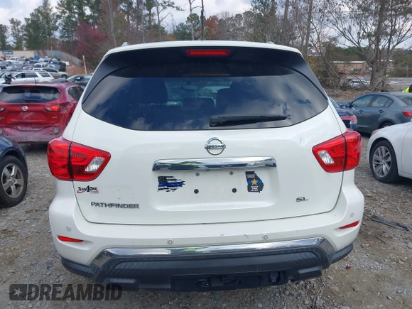 2017 Nissan Pathfinder SV z VIN 5N1DR2MN9HC656258, wystawiony jako IAAI lot #41010118 z przebiegiem 154 944 mil mil oraz . Historia ofert i sprzedaży dostępna na DreamBid. Obrazek 16.