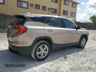 2018 GMC Terrain SLE with VIN 3GKALMEVXJL413978, listed as a Copart auction lot 53974015 with 81,417 mi miles and Salvage Title. Bid and sale history available at DreamBid. Image 3.