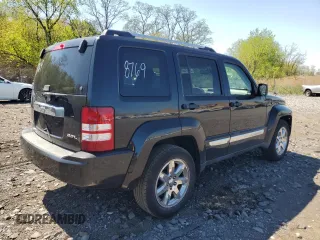 2008 Jeep Liberty Limited with VIN 1J8GN58K88W270453, listed as a Copart auction lot 54774325 with 77,244 mi miles and Salvage Title. Bid and sale history available at DreamBid. Image 3.