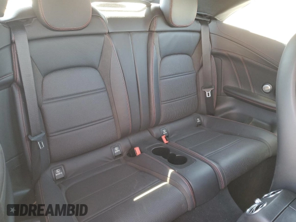 2018 Mercedes-Benz C 43 AMG with VIN WDDWK6EB5JF672965, listed as a Copart auction lot 47957245 with 23,535 mi miles and Salvage title. Bid and sale history available at DreamBid. Image 10.