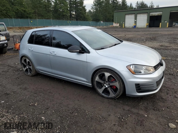2015 Volkswagen Golf GTI S with VIN 3VW4T7AU3FM102169, listed as a Copart auction lot 42132975 with 75,198 mi miles and Salvage Title. Bid and sale history available at carsss.com. Image 4.