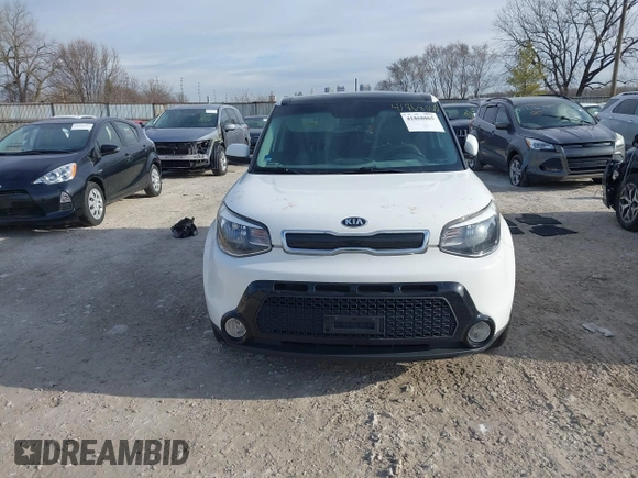 2016 Kia Soul + with VIN KNDJP3A58G7247568, listed as a IAAI auction lot 41868065 with 63,912 mi miles and . Bid and sale history available at DreamBid. Image 13.