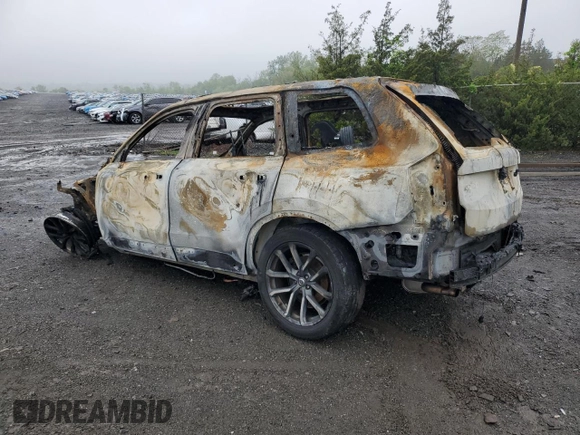 2016 Volvo XC90 T6 Momentum with VIN YV4A22PK7G1092291, listed as a Copart auction lot 55956175 with Not Provided miles and Salvage Title. Bid and sale history available at DreamBid. Image 2.