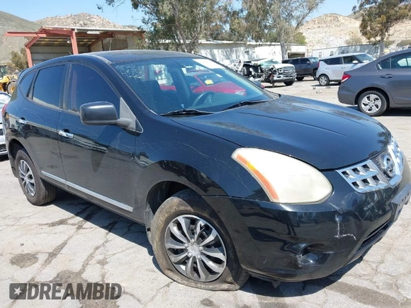 2013 Nissan Rogue S with VIN JN8AS5MT7DW517593, listed as a IAAI auction lot 41966300 with 192,238 mi miles. Bid and sale history available at carsss.com. Image 1.