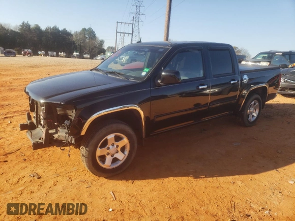 2012 GMC Canyon SLE1 with VIN 1GTD5MF90C8133699, listed as a Copart auction lot 42194595 with 111,141 mi miles and Salvage Title. Bid and sale history available at carsss.com. Image 1.