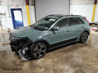 2023 Kia Niro EX with VIN KNDCR3LE6P5080719, listed as a Copart auction lot 42333635 with 22,017 mi miles and Salvage Title. Bid and sale history available at carsss.com. Image 1.