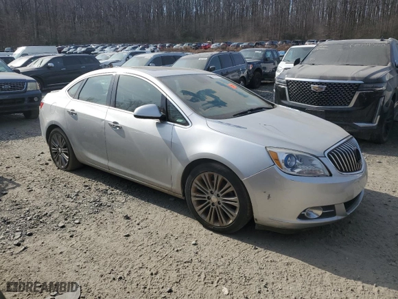 2013 Buick Verano Leather Group with VIN 1G4PS5SK5D4122559, listed as a Copart auction lot 48142785 with 0 mi miles and Salvage Title. Bid and sale history available at carsss.com. Image 4.