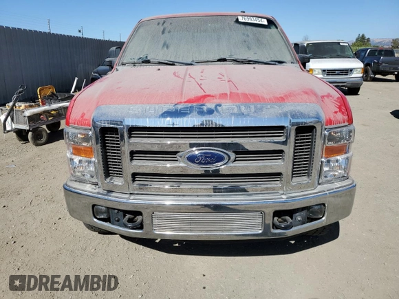 2008 Ford F-250 XL с VIN 1FTSX20R18EB17485, выставлен на аукционе Copart как лот 76993454 с пробегом 161 106 миль миль и Чистый • Clean title. История ставок и продаж доступна на DreamBid. Изображение 5.