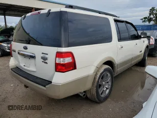 2008 Ford Expedition EL Eddie Bauer with VIN 1FMFK17508LA01103, listed as a Copart auction lot 73989574 with 0 mi miles and Non Repairable. Bid and sale history available at carsss.com. Image 3.