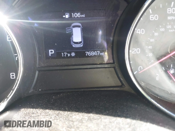 2019 Kia Sedona L with VIN KNDMA5C11K6539162, listed as a IAAI auction lot 41150477 with 76,847 mi miles. Bid and sale history available at carsss.com. Image 15.