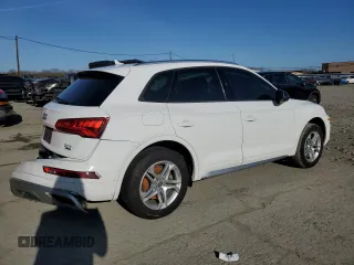 2018 Audi Q5 Premium with VIN WA1ANAFY6J2140207, listed as a Copart auction lot 48762965 with 54,070 mi miles and Salvage Title. Bid and sale history available at carsss.com. Image 3.