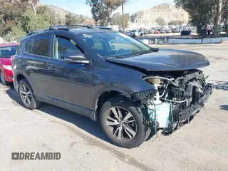 2017 Toyota RAV4 XLE with VIN JTMWFREVXHD097486, listed as a IAAI auction lot 41850305 with 40,270 mi miles. Bid and sale history available at carsss.com. Image 1.