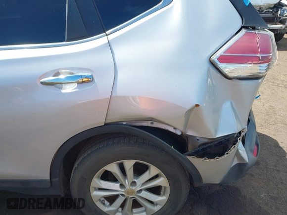 2015 Nissan Rogue SV with VIN 5N1AT2MT1FC857331, listed as a IAAI auction lot 41776854 with 83,142 mi miles and . Bid and sale history available at carsss.com. Image 12.