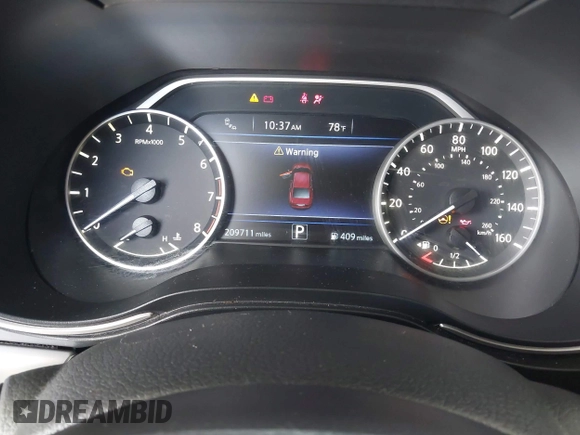 2016 Nissan Maxima SV with VIN 1N4AA6AP5GC413563, listed as a IAAI auction lot 42196144 with 209,711 mi miles and . Bid and sale history available at DreamBid. Image 7.