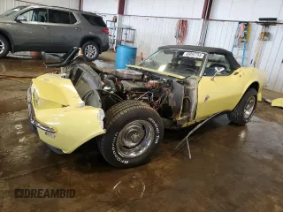 1968 Chevrolet Corvette z VIN 194678S402455, wystawiony jako Copart lot #60892755 z przebiegiem 70 881 mil mil oraz Szkoda całkowita • Salvage title. Historia ofert i sprzedaży dostępna na DreamBid. Obrazek 1.